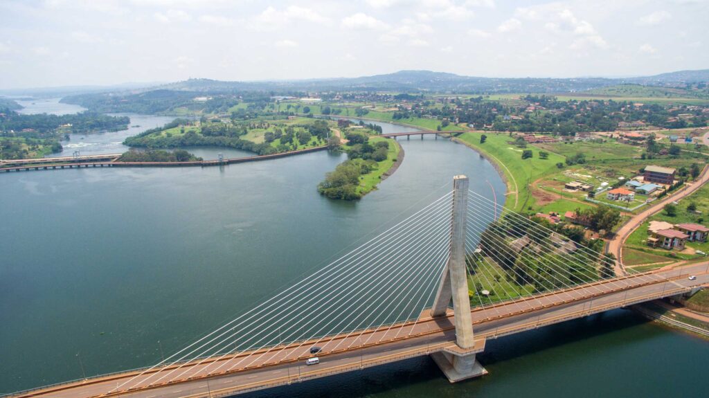 Image of the Source of the Nile Bridge in Jinja